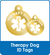 Therapy Dog ID Tags