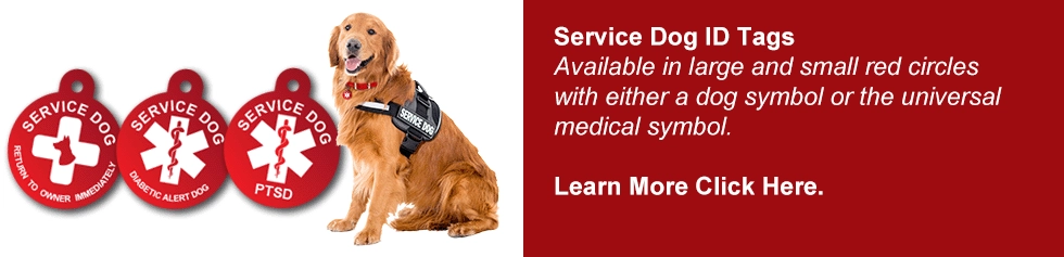 Service Dog ID Tags