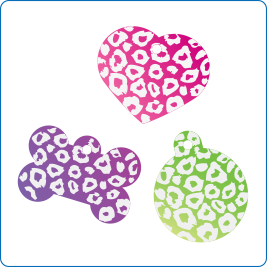 Animal Leopard Pet Tags