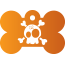 Punk Cartoon Skull Pet Tags