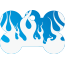 Punk Flame Pet Tags