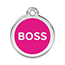 Reddingo Enamel Boss Pet Tag.