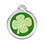 Reddingo Enamel Clover Pet Tag.
