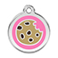 Reddingo Enamel Cookie Pet Tag.