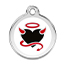 Reddingo Devil Heart Pet Tag.