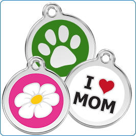 RedDingo Enamel Pet Tags.