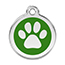 Reddingo Paw Print Pet Tag.