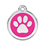 Reddingo Paw Print Pet Tag.
