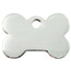 RedDingo Stainless Steel Large Bone Pet Tag.
